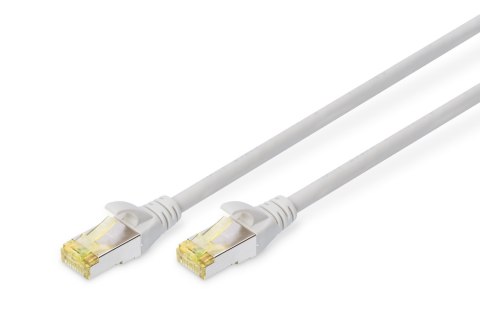 Digitus Digitus | CAT 6a | Kabel krosowy | Skrętka ekranowana (SFTP) | Męski | RJ-45 | Męski | RJ-45 | Szary | 1 m