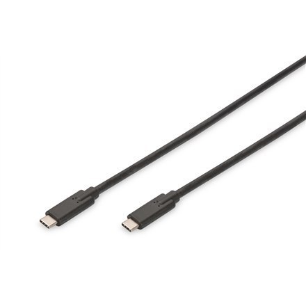 Digitus Digitus | Kabel USB-C | Męski | 24-pinowy USB-C | Męski | Czarny | 24-pinowy USB-C | 1 m