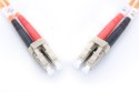 Digitus Digitus | Kabel miedziany | Łącze światłowodowe | Męski | LC wielomodowy | Męski | LC wielomodowy | Pomarańczowy | 3 m