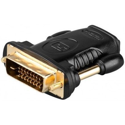 Goobay Adapter wideo Goobay | 24+1 pinowy cyfrowy DVI | Męski | 19 pinowy HDMI Typ A | Żeński