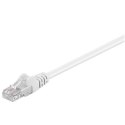 Goobay Goobay | Kabel sieciowy CAT 5e | Skrętka nieekranowana (UTP) | Męski | RJ-45 | Męski | RJ-45 | Biały | 15 m | Gwarancja 24 miesi