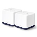 Mercusys Mercusys | AC1900 Whole Home Mesh Wi-Fi System | Halo H50G (2-Pack) | 802.11ac | 600+1300 Mbit/s | Mbit/s | Ethernet LAN (RJ-45)