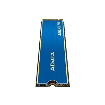 ADATA ADATA | LEGEND 710 | 512 GB | Format SSD M.2 2280 | Interfejs SSD PCIe Gen3x4 | Prędkość odczytu 2400 MB/s | Prędkość zapisu 180