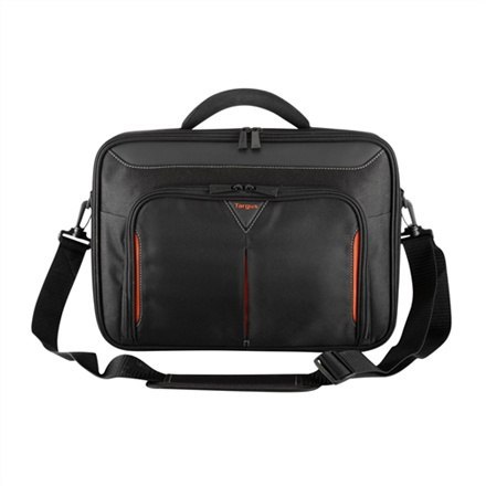 Targus Targus | Pasuje do rozmiaru 14 " | Classic | Messenger - Briefcase | Black/Red | Pasek na ramię