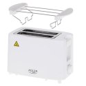 Adler Adler | AD 3223 | Toster | Moc 750 W | Liczba gniazd 2 | Materiał obudowy Plastik | Biały