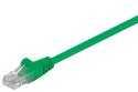Goobay Goobay | CAT 5e | Kabel sieciowy | Skrętka nieekranowana (UTP) | Męski | RJ-45 | Męski | RJ-45 | Zielony | 0,5 m