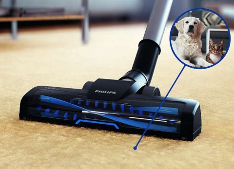 Philips Philips | PowerPro Active FC9556/09 | Odkurzacz | Bezworkowy | Moc 750 W | Pojemność 1,5 L | Niebieski