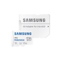 Samsung Samsung | PRO Endurance | MB-MJ128KA/EU | 128 GB | Karta pamięci microSD | Pamięć flash klasy U3, V30, Class 10 | Adapter SD