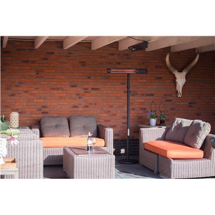 SUNRED SUNRED | Grzejnik | RD-DARK-25S, Ciemno stojący | Podczerwień | 2500 W | Liczba poziomów mocy | Odpowiedni do pomieszczeń do m² 