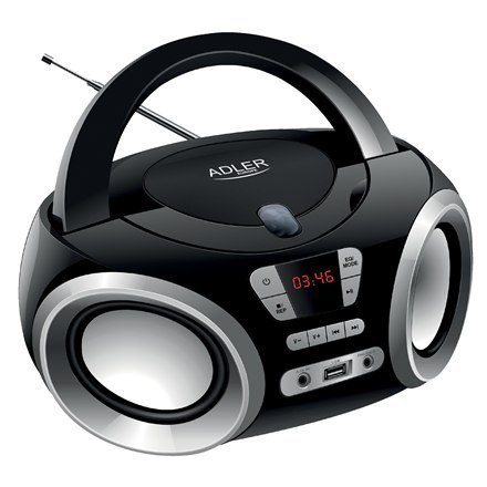Adler Adler | AD 1181 | CD Boombox | Głośniki | Łączność USB