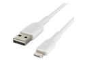 Belkin Belkin | Męski | 4-pinowy USB Typ A | Męski | Biały | Apple Lightning | 1 m