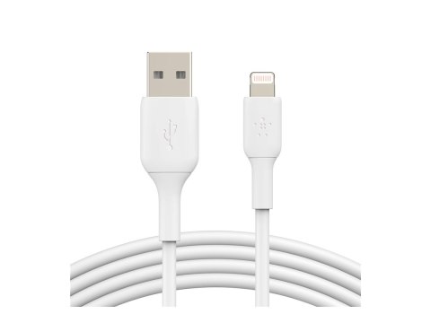 Belkin Belkin | Męski | 4-pinowy USB Typ A | Męski | Biały | Apple Lightning | 1 m