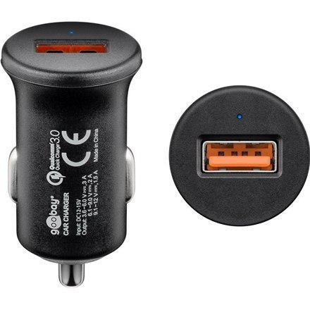 Goobay Goobay 45162 Quick Charge QC3.0 USB car fast charger