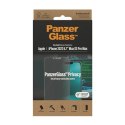 PanzerGlass PanzerGlass | Ochraniacz ekranu - szkło - z filtrem prywatności | Apple iPhone 13 Pro Max, 14 Plus | Czarny | Przezroczysty