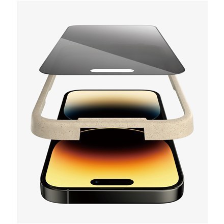 PanzerGlass PanzerGlass | Ochraniacz ekranu - szkło - z filtrem prywatności | Apple iPhone 14 Pro | Czarny | Przezroczysty