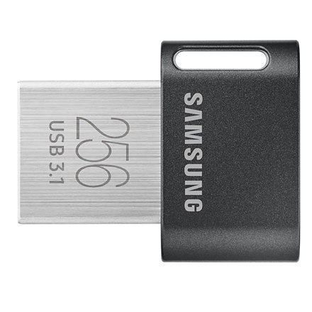 Samsung Samsung | FIT Plus | MUF-256AB/APC | 256 GB | USB 3.1 | Czarny/Srebrny