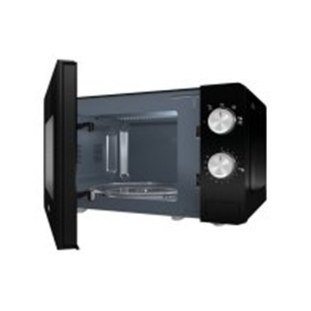 Gorenje Gorenje | MO20E1B | Kuchenka mikrofalowa | Wolnostojąca | 20 L | 800 W | Czarna