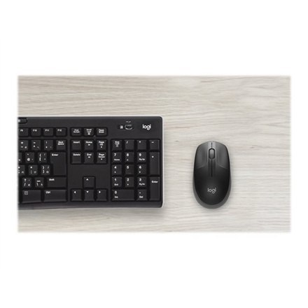 Logitech Logitech | Mysz pełnowymiarowa | M190 | Bezprzewodowa | USB | Kolor grafitowy