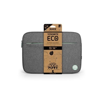 PORT DESIGNS PORT DESIGNS | Pasuje do rozmiaru " | Yosemite Eco Sleeve 13/14 | Rękaw | Szary