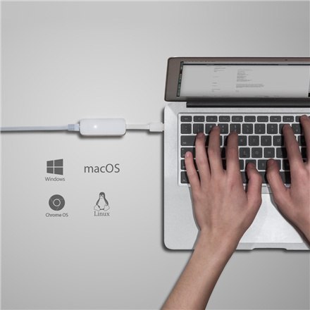 TP-LINK Karta sieciowa TP-LINK | UE300 USB 3.0 do Gigabit Ethernet | 1 10/100/1000 Mbit/s