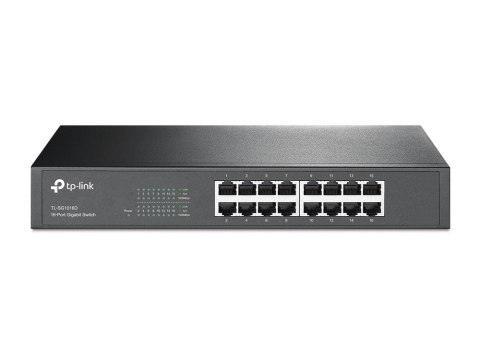 TP-LINK TP-LINK | Przełącznik | TL-SG1016D | Niezarządzalny | Biurkowy/do montażu w szafie | Ilość portów 10/100 Mb/s (RJ-45) | Ilość po