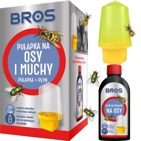 BROS - pułapka z płynem na osy i muchy