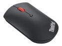 Lenovo Lenovo | ThinkPad Bluetooth Silent Mouse bez baterii | Bezprzewodowa | Bluetooth 5.0 | Czarna | 1 rok(y)