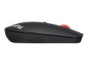 Lenovo Lenovo | ThinkPad Bluetooth Silent Mouse bez baterii | Bezprzewodowa | Bluetooth 5.0 | Czarna | 1 rok(y)