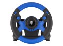 Kierownica Do Gry Genesis Seaborg 350 | niebiesko-czarnaPV | koło wyścigowe