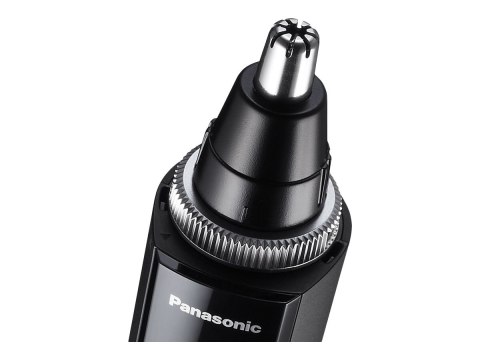 Panasonic Panasonic ERGN300K503 Wet/Dry Nose & Ear Hair Trimmer with Vortex Cleaning System, Grey