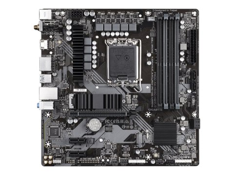 Gigabyte Gigabyte | B760M DS3H AX DDR4 1.0 M/B | Rodzina procesorów Intel | Gniazdo procesora LGA1700 | DDR4 DIMM | Gniazda pamięci 4 | O