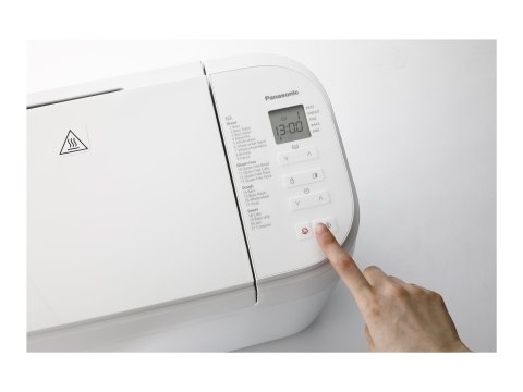 Panasonic Panasonic | Wypiekacz do chleba | SD-B2510 | Moc 550 W | Liczba programów 21 | Wyświetlacz Tak | Biały
