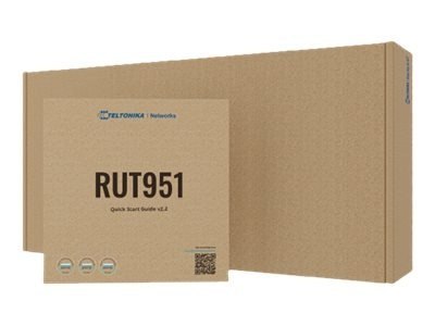 Teltonika Przemysłowy router komórkowy | RUT951 | 802.11n | 10/100 Mbit/s | Porty Ethernet LAN (RJ-45) 4 | Obsługa sieci mesh Nie | MU-MiM
