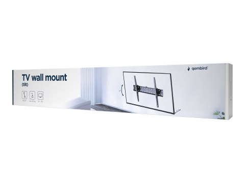 Gembird Gembird | Uchwyt ścienny | Uchylny | 37-70 " | Maksymalna waga (udźwig) 40 kg | Czarny