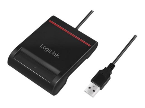 Logilink Czytnik kart Logilink | USB 2.0, do inteligentnych identyfikatorów | CR0047 | Czytnik kart