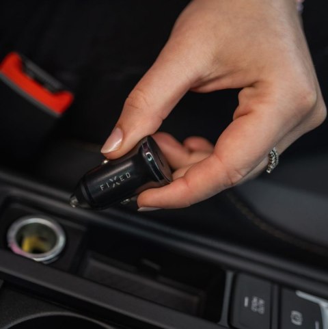 Fixed Stała ładowarka samochodowa USB-C, 20W | FIXCC20N-C-BK