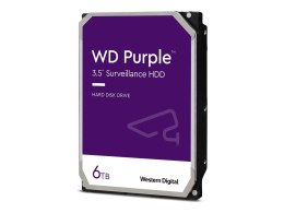 Western Digital Western Digital | Dysk twardy | Fioletowy WD64PURZ | 5460 RPM | 6000 GB