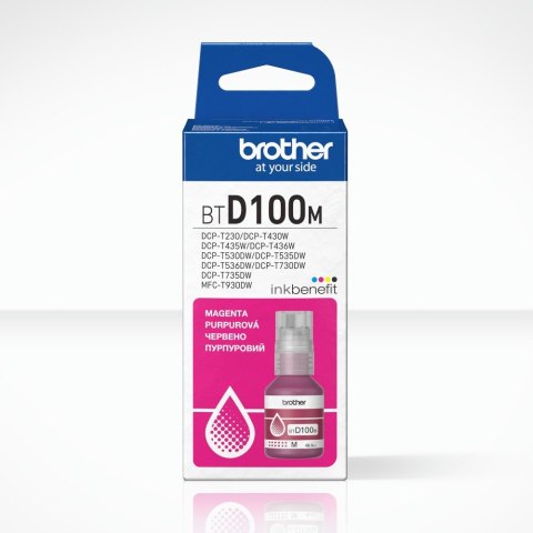 Brother Brother BTD100M Genuine Magenta Ink Bottle