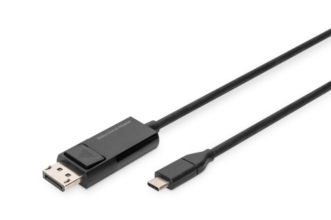 Digitus DIGITUS USB Type-C DisplayPort Bi-Directional Adapter Cable, 2 m | Digitus