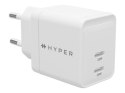 Hyper Ładowarka HyperJuice® 35W USB-C GaN, biała | Hyper
