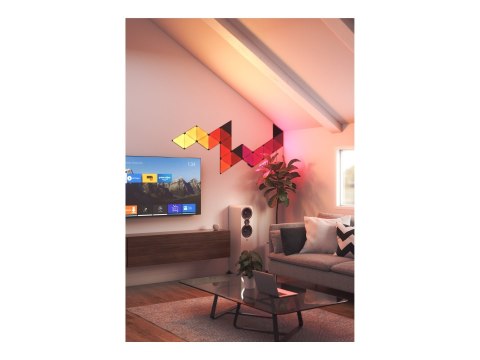 Nanoleaf Nanoleaf|Shapes Black Triangles Starter Kit (9 panels)|42 W|WiFi