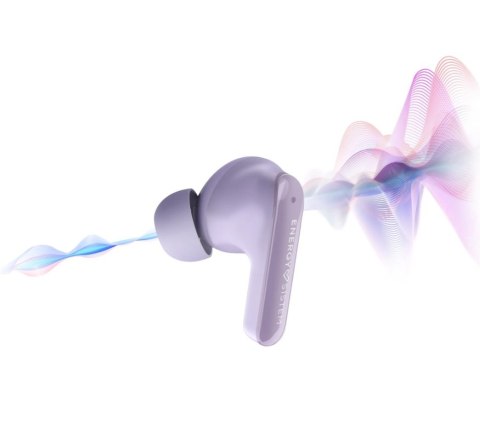 Energy Sistem Słuchawki bezprzewodowe Energy Sistem Serenity ANC True Wireless Earphones, Lavender | Energy Sistem