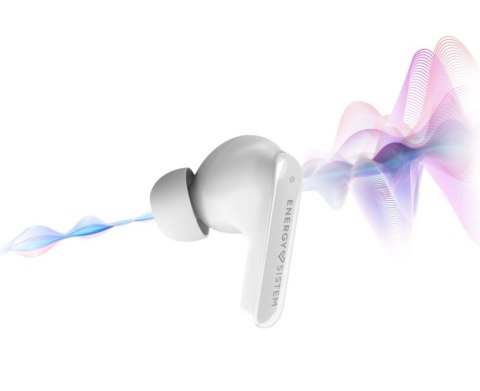 Energy Sistem Słuchawki bezprzewodowe Energy Sistem Serenity ANC True Wireless Earphones, biały | Energy Sistem