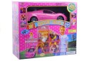 Rozkładana Willa Dla Lalek 76cm + Auto + Akcesoria