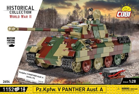 Klocki pz.kpfw.v panther ausf.a 1152 klocki