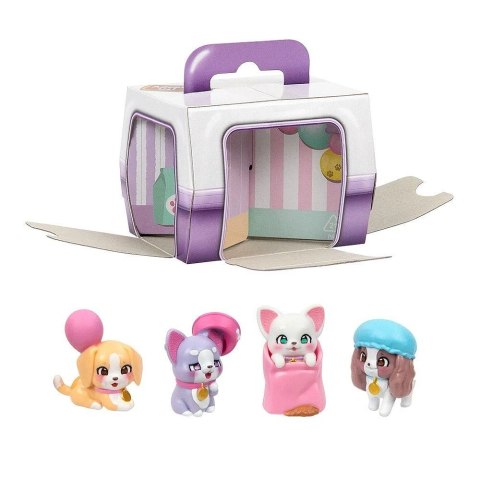 Zestaw little live pets - families display 8 sztuk