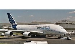 Model plastikowy airbus a 380