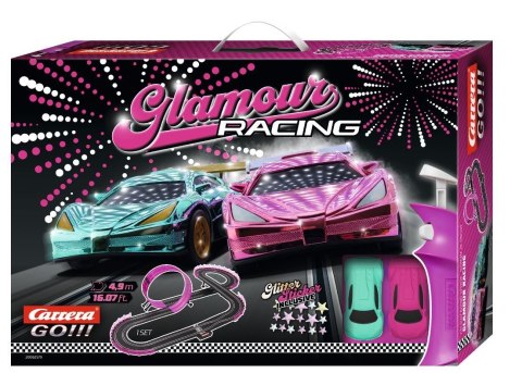 Tor samochodowy z pojazdami girls power racing 4,9m