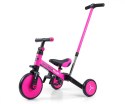 Rowerek ride on - bike 4w1 optimus plus pink