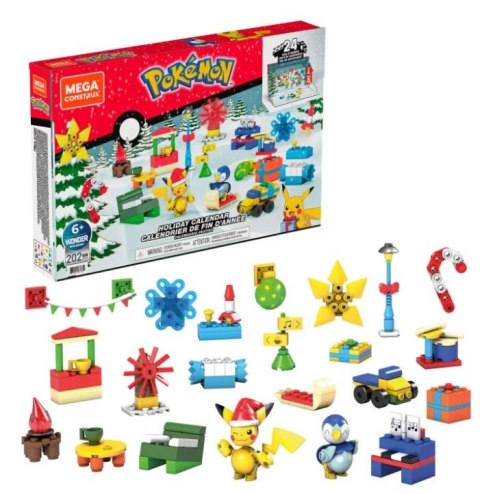 Kalendarz Świąteczny mega construx pokemon